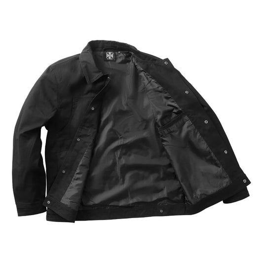 WCC LINED CARGO WORKJACKET - BLACK