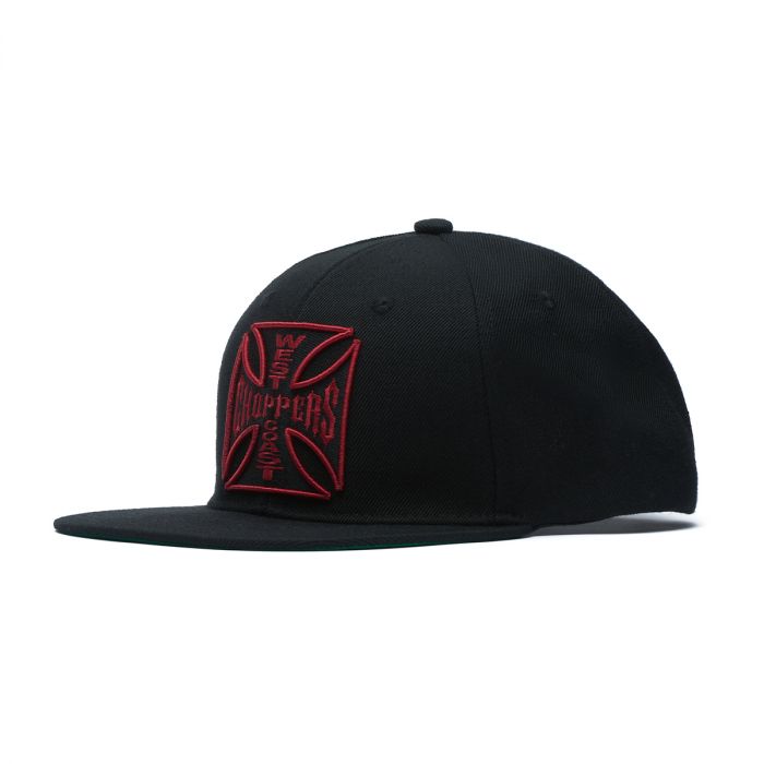 GORRA WEST COAST CHOPPER BURGUNDY