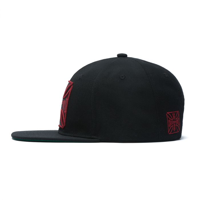 GORRA WEST COAST CHOPPER BURGUNDY