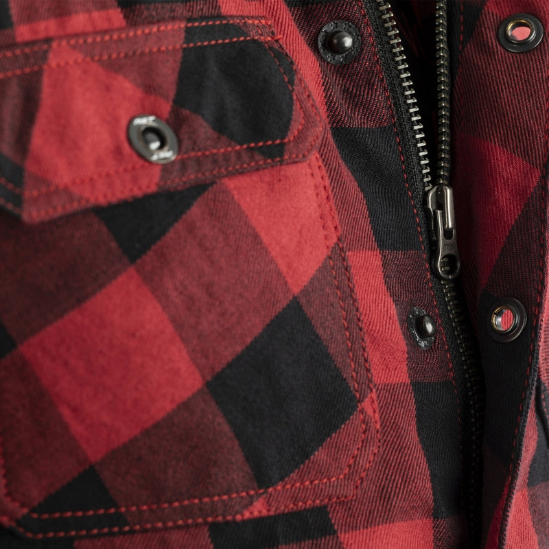 CAMISA TEXTIL RST  Kevlar® LUMBERJACK ARAMID CE Rojo