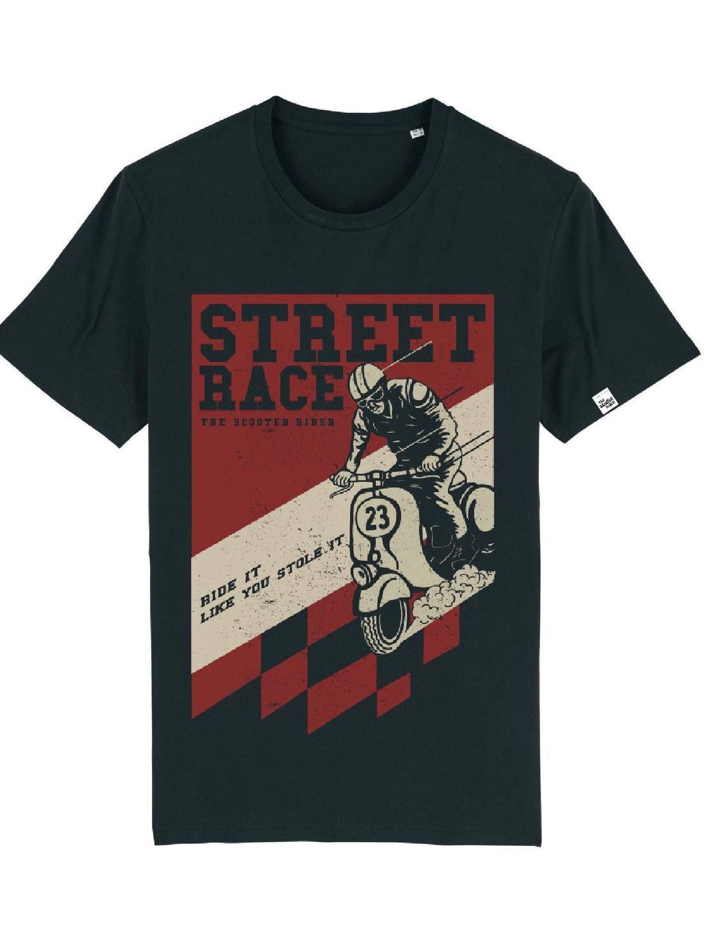 Camiseta Organica - Vespa Street Race