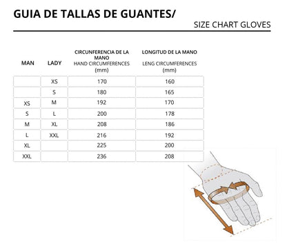 GUANTES BY CITY FLORIDA MAN WHITE/BROWN