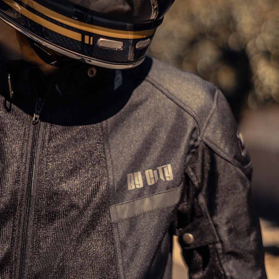 Chaqueta BY CITY Route negra