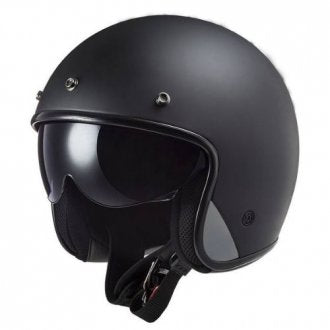 CASCO LS2 OF601 BOB HPFC SOLID NEGRO MATE