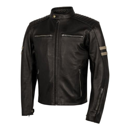 CHAQUETA PIEL MOORE (LEM) LEGEND - MARRON OSCURO