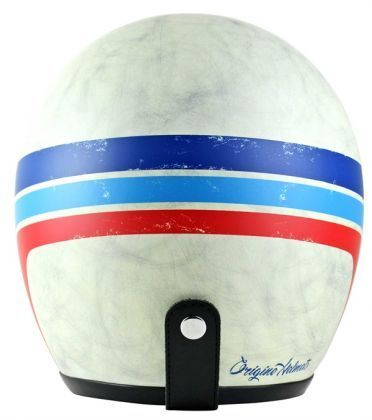 CASCO JET ORIGINE Primo Classic White Matt Vintage