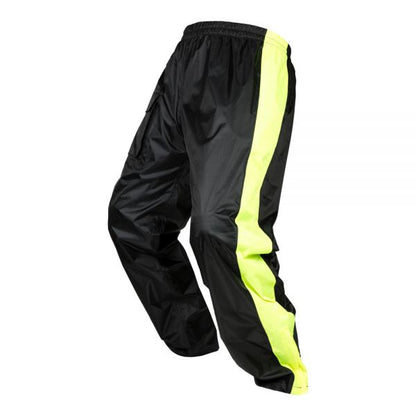 Traje de agua dos piezas negro y amarillo con reflectante